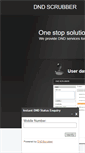 Mobile Screenshot of dndscrub.smslane.com