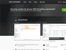 Tablet Screenshot of dndscrub.smslane.com